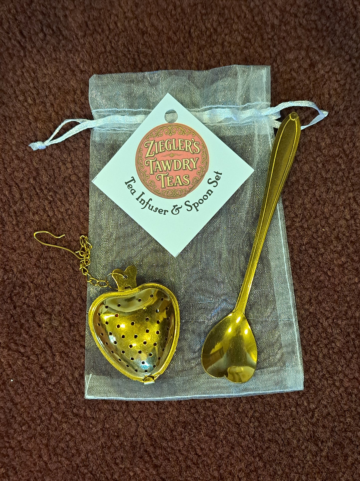 Tea Infuser and Spoon Set
