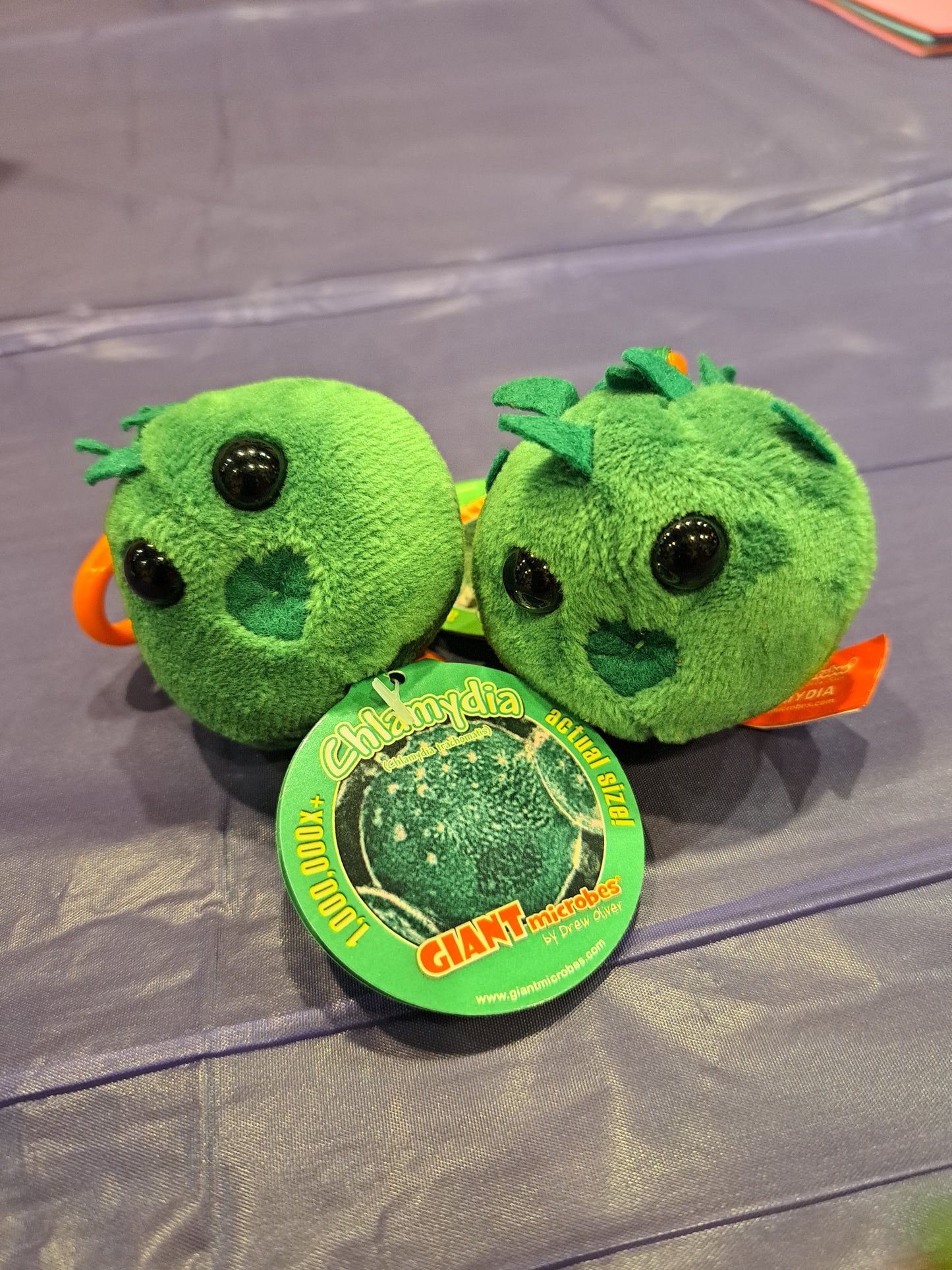 Giant Microbes Keychain