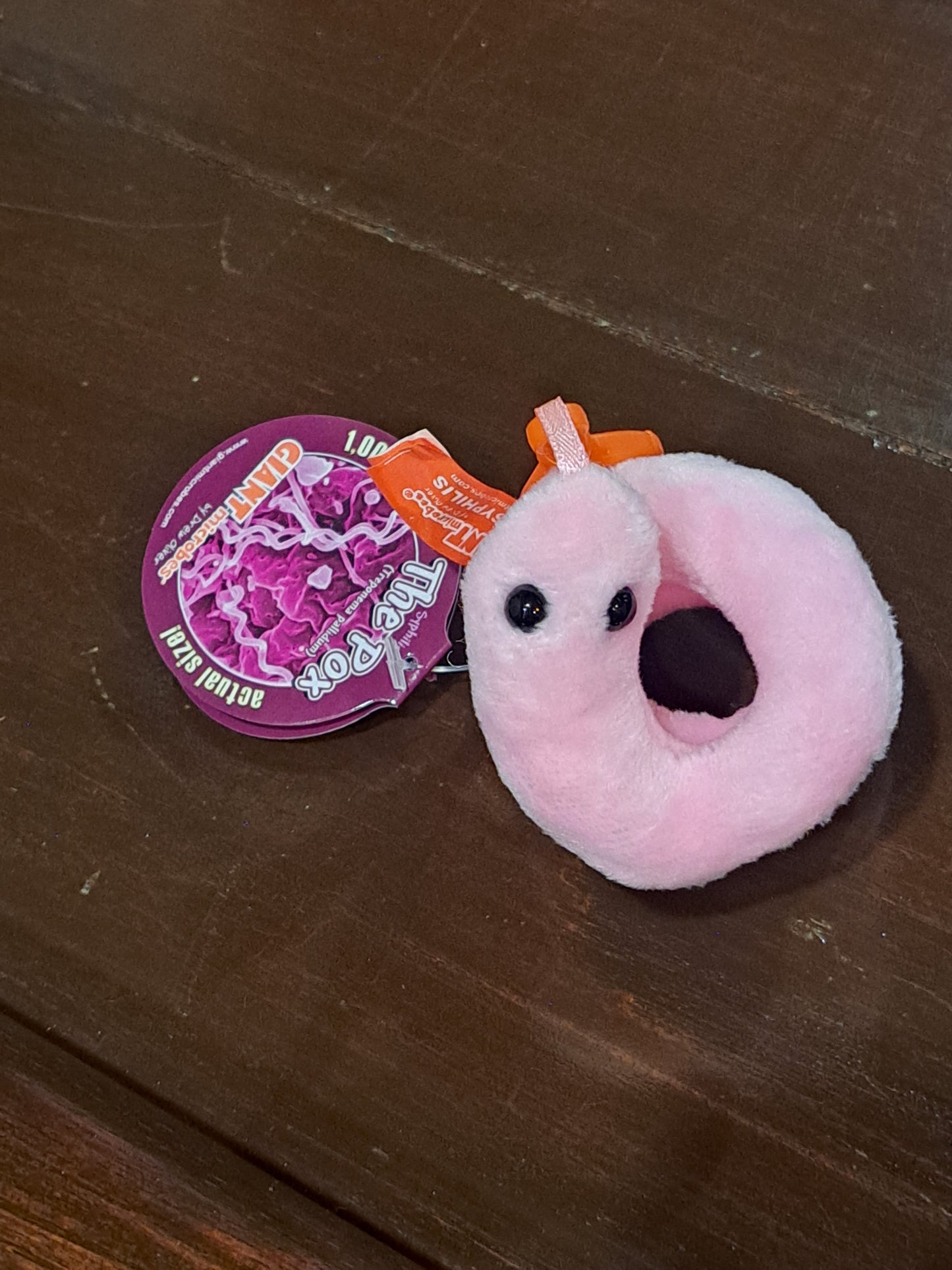 Giant Microbes Keychain