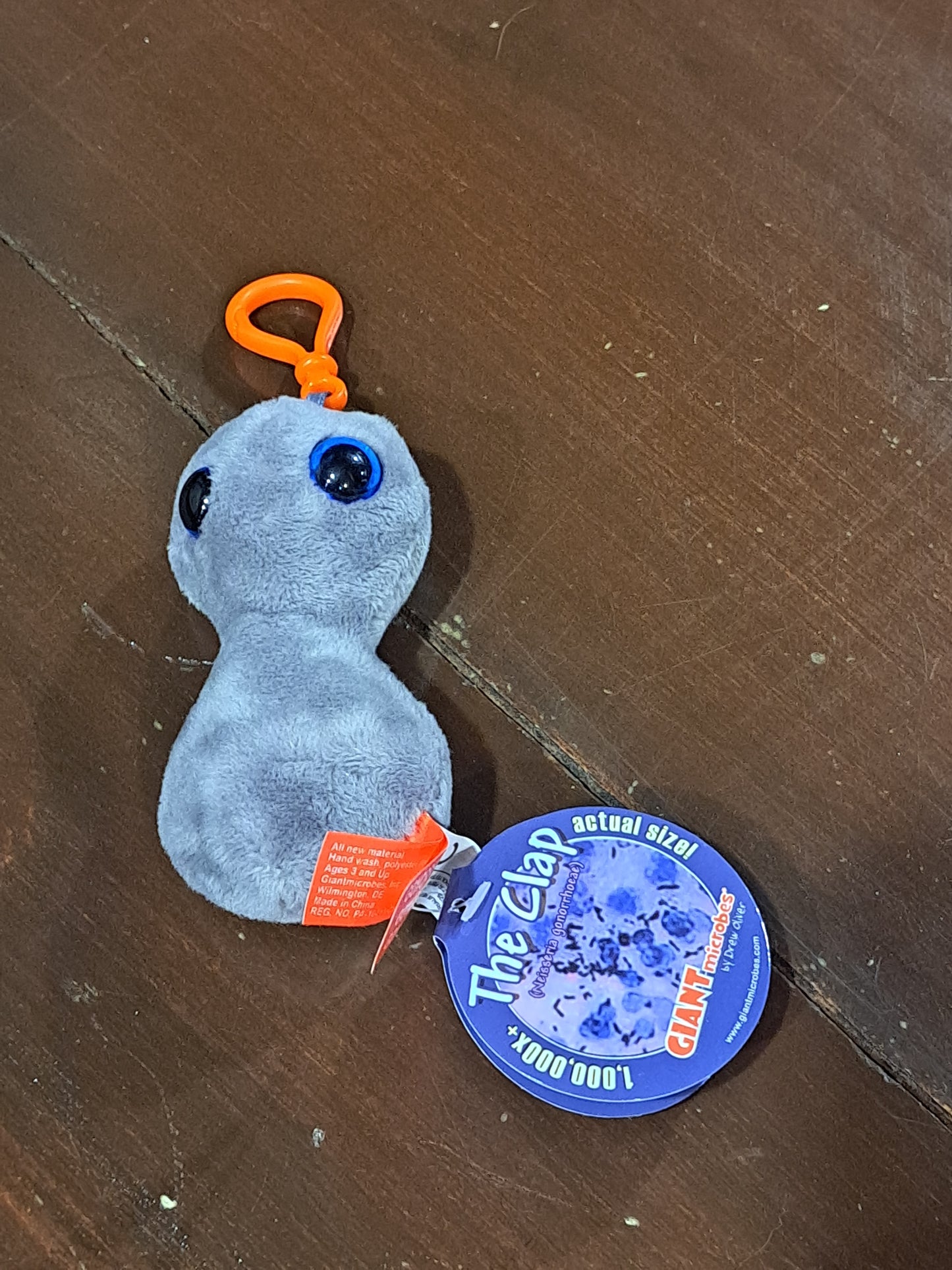 Giant Microbes Keychain