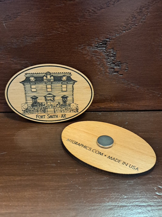 Miss Laura's House Magnet