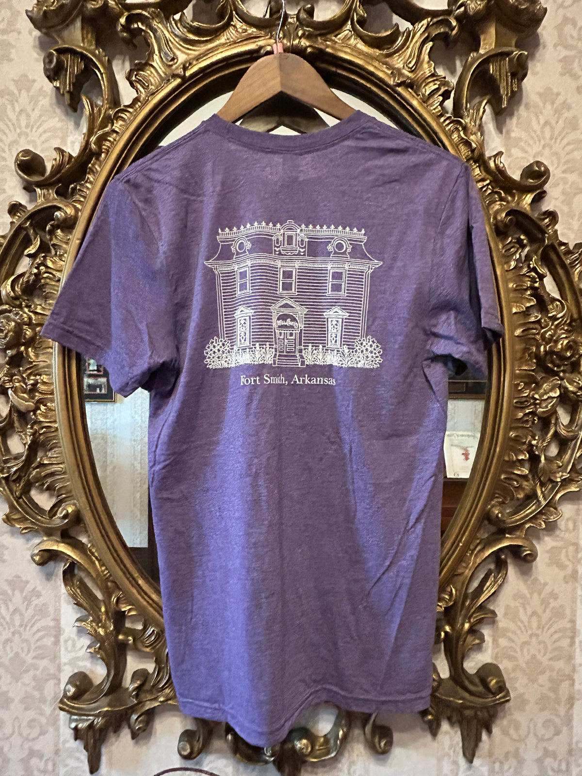 Purple Miss Laura's T-shirt