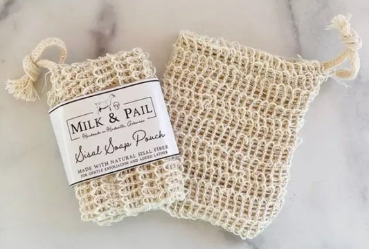 Sisal Soap Pouch